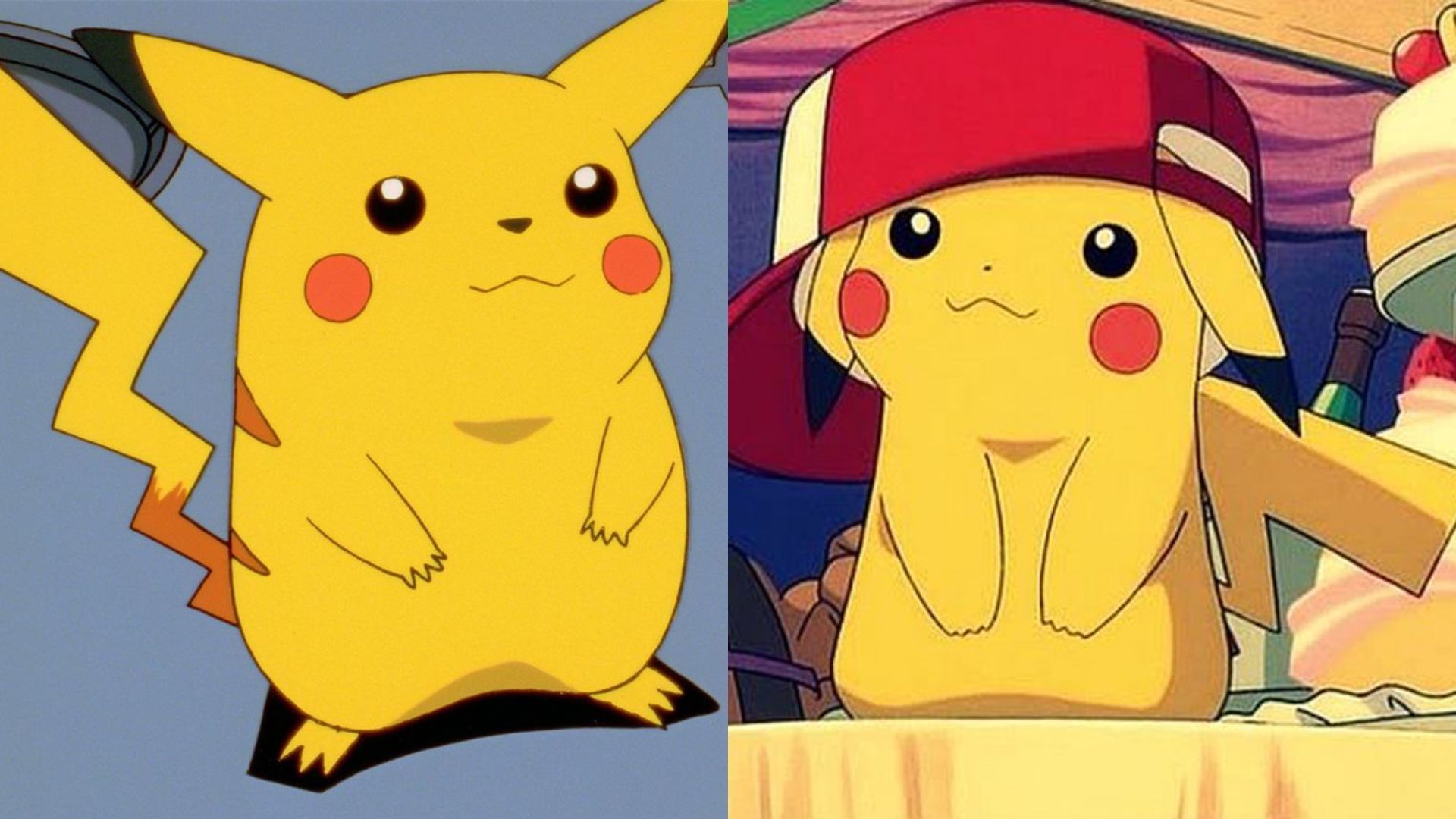 Pikachu's transformation over time (Image via The Pokemon Company)