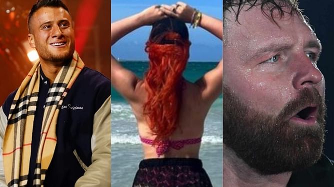 AEW News Roundup: Top star suspended, MJF's new girlfriend revealed in NSFW photo, and more