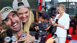 Kate Upton takes down her photo in Balenciaga t-shirt with 'no pants' caption after being called out on social media