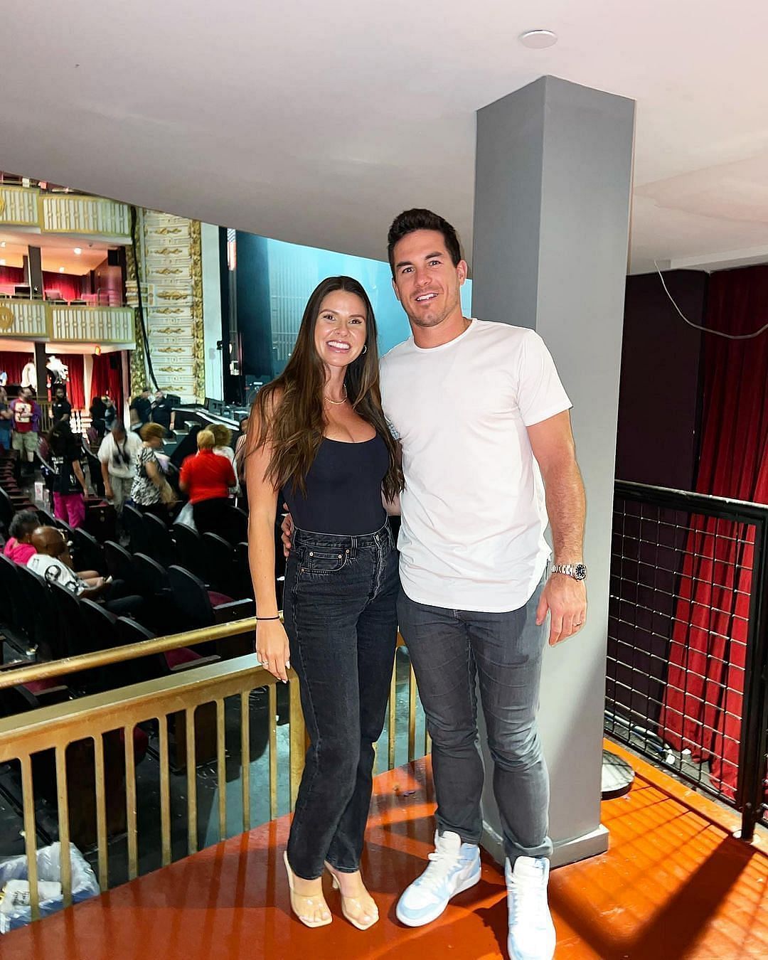J.T. Realmuto with his wife Alexis. T. Realmuto, Source:- Instagram, @ltrealmuto