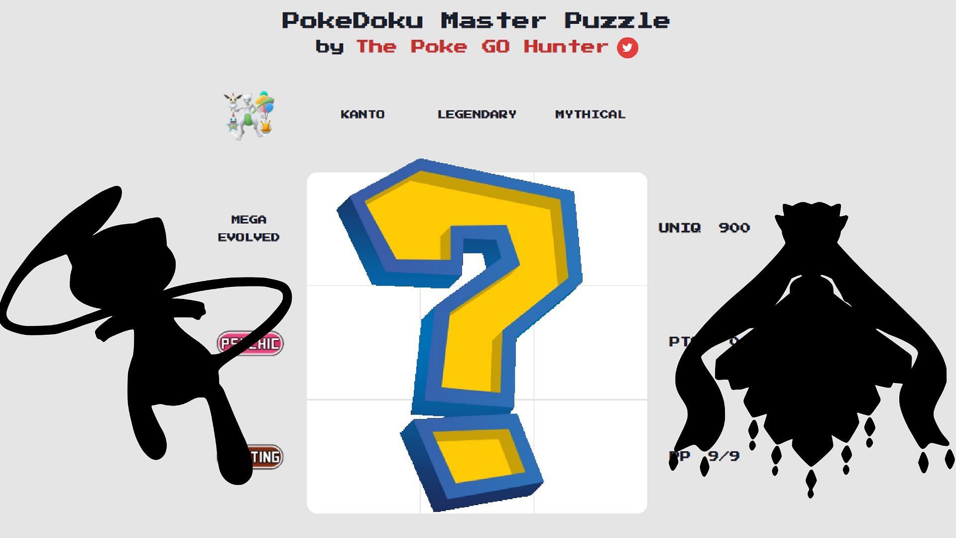 Pokedoku is an entertaining Pokemon fan game that provides players with daily challenges (Image via Pokedoku)