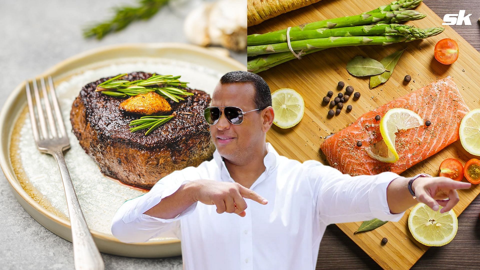 Alex Rodriguez maintains a healthy and strict diet.