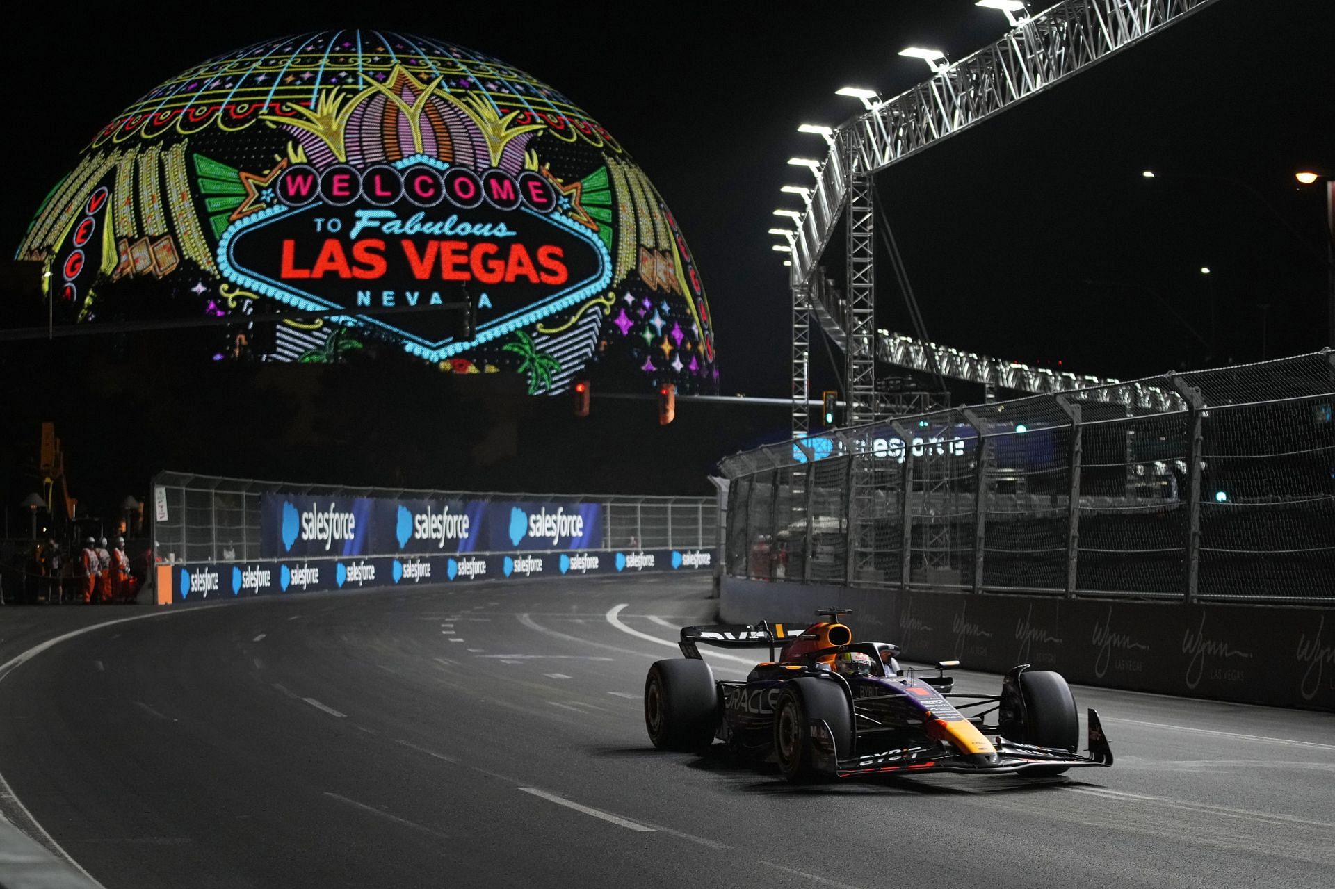 Max Verstappen in Vegas