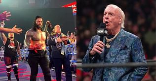 "It got heat with me" - Ric Flair criticizes Bloodline member for disrespecting WWE Hall of Famer