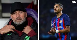 Liverpool thinking of signing Barcelona star Raphinha in swap-deal that would see Reds attacker move to the Camp Nou - Reports
