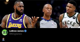 LeBron James seemingly perplexed at Giannis Antetokounmpo's contentious ejection vs. Pistons