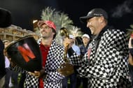 Carlos Sainz and Justin Thomas win The Netflix Cup 2023 (Image via Getty)