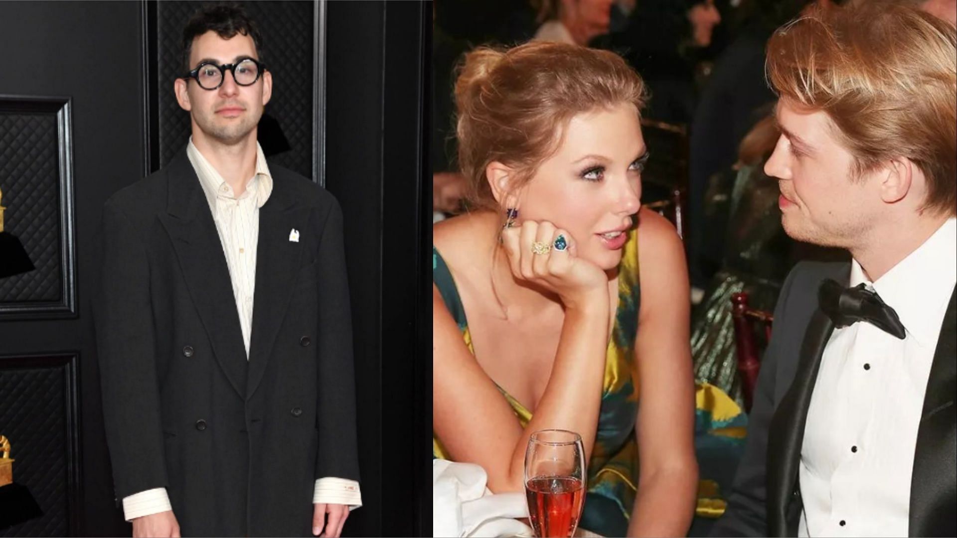 Jack Antonoff leaves the internet in a frenzy after uploading Instagram story featuring Taylor Swift (Image via 90sLIPA/X and joealwyn_taylorstans/Instagram) 