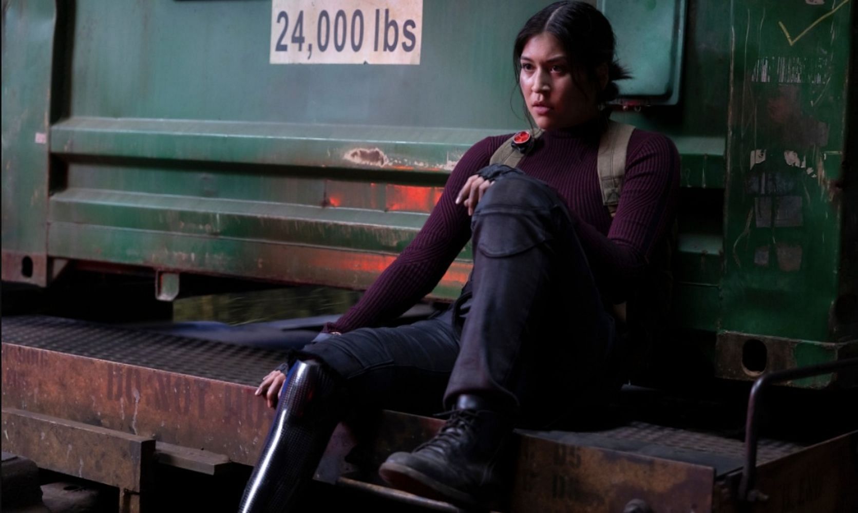 Alaqua Cox as Maya Lopez in Echo (Image via Marvel Studios)