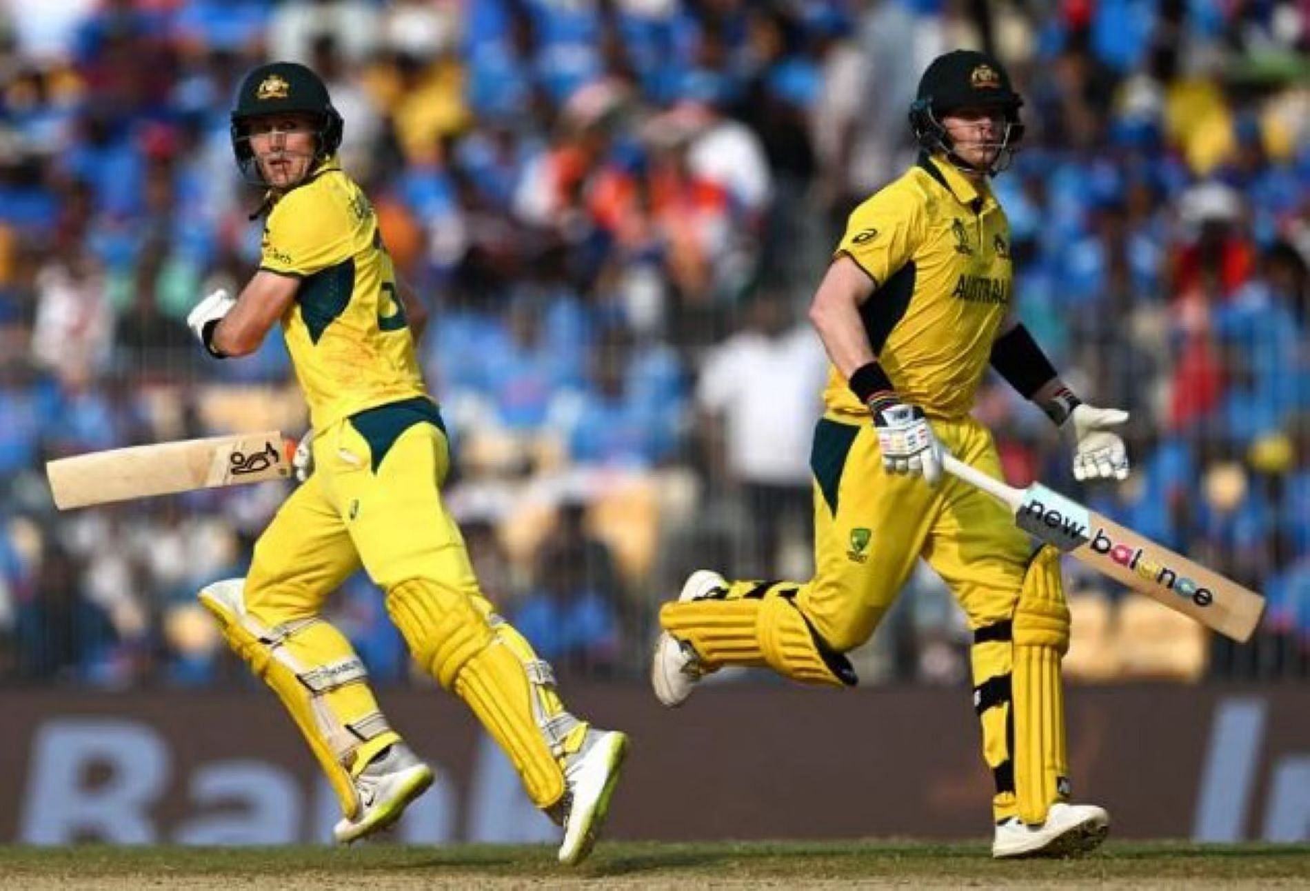 Marnus Labuschagne and Steve Smith have strike rates of 75.62 and 81.86 respectively in the 2023 World Cup.