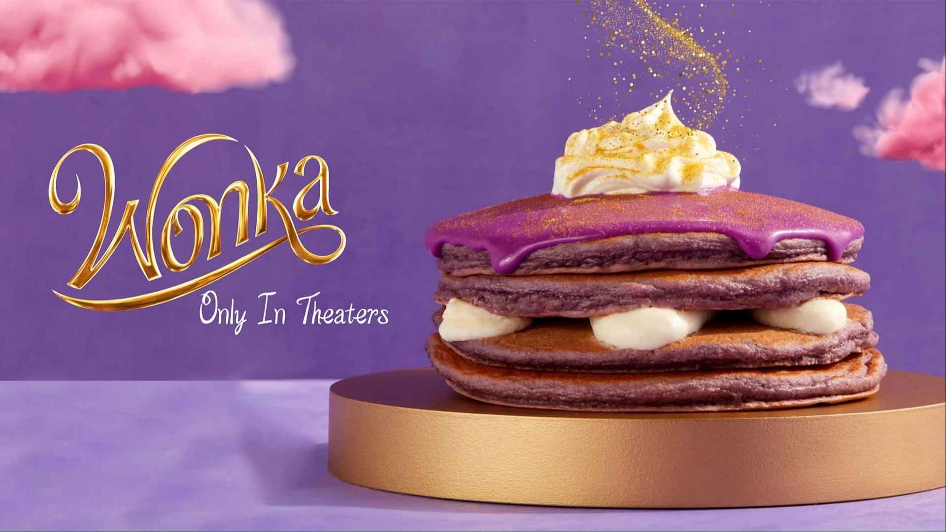 The limited-time time Wonka-inspired menu hits stores starting November 27 (Image via IHOP)