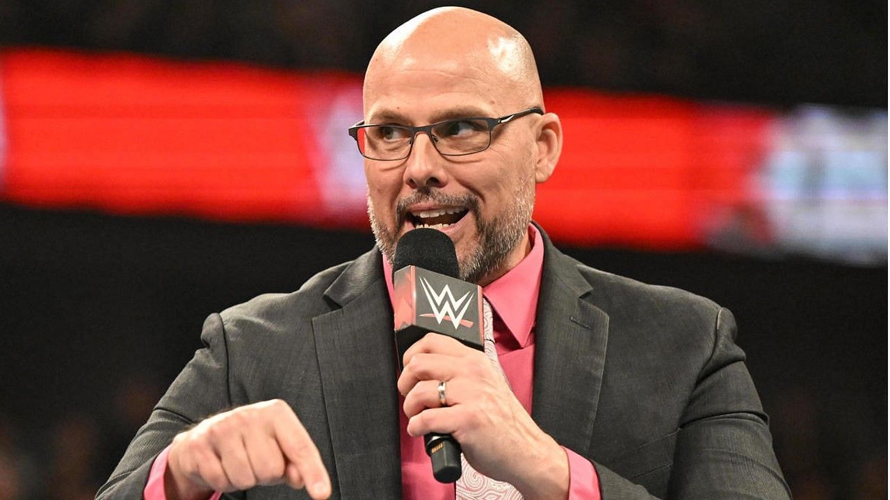 WWE Official Adam Pearce had a stressful night on RAW