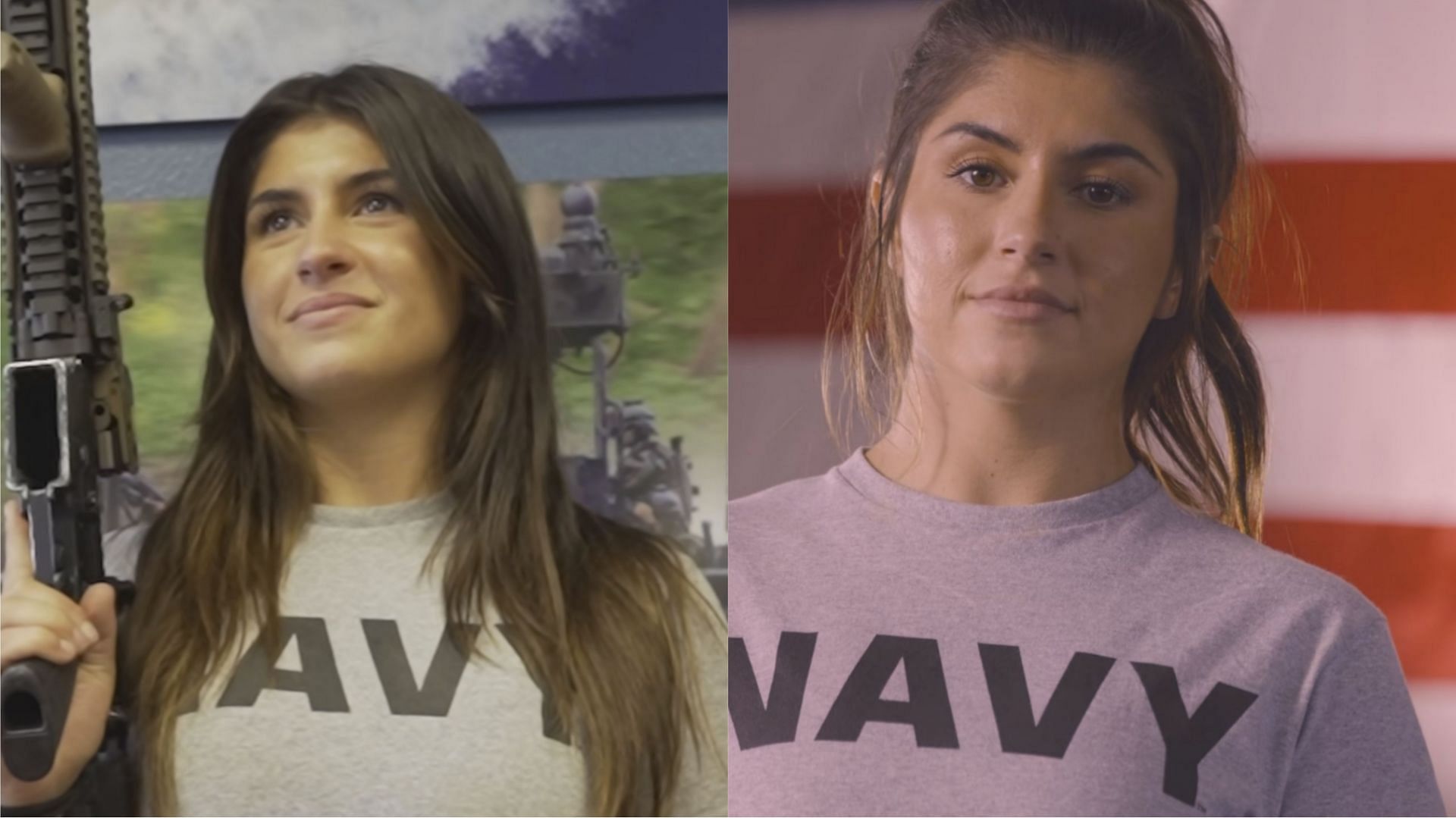 Hailie Deegan trains with the US Navy for a day at Colorado