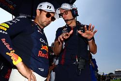 Sergio Perez's race engineer tried to coach him in battle with Fernando Alonso in F1 Brazilian GP