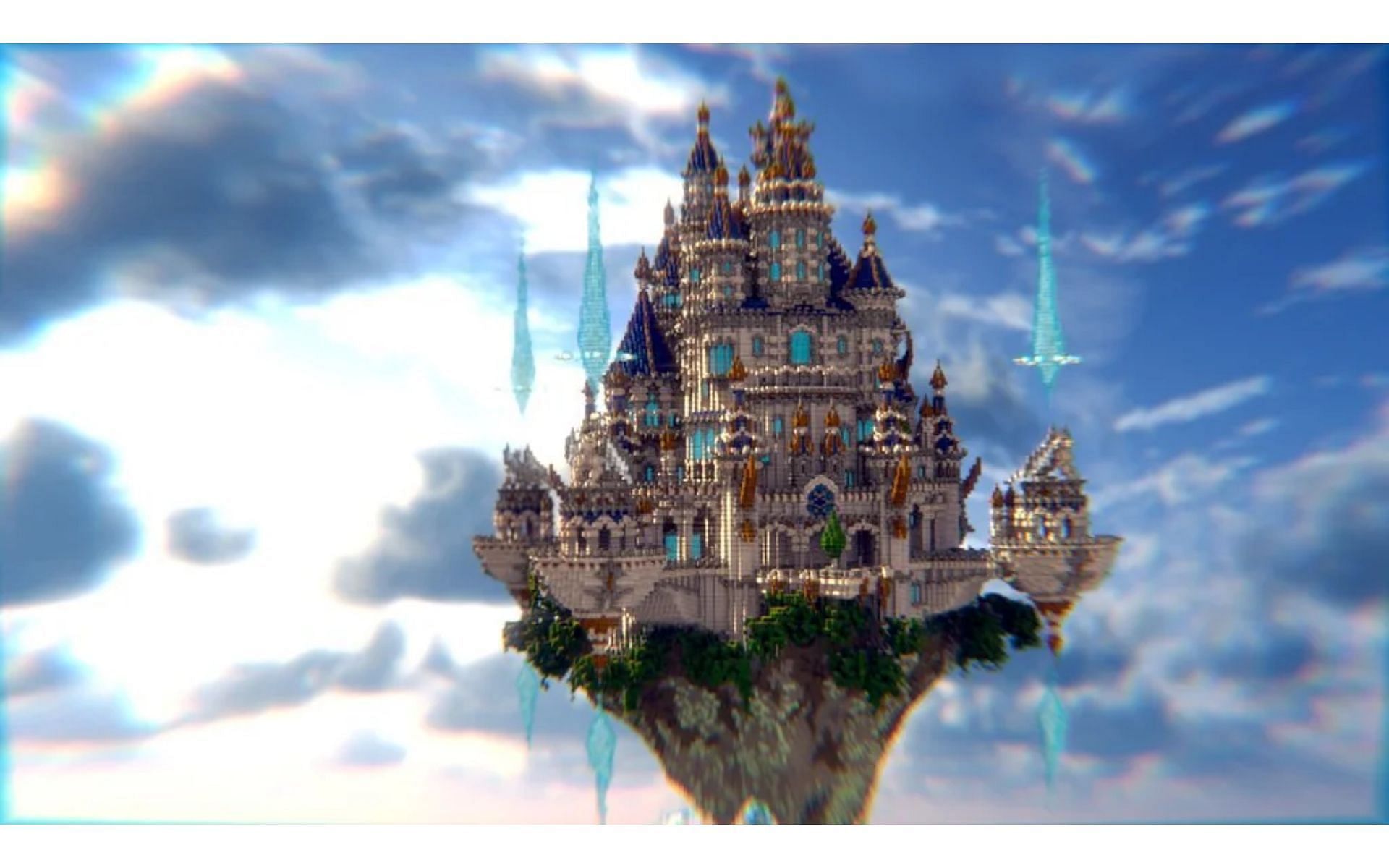 A floating castle is always a clear winner (Image via Reddit/u/JoeBricksy)