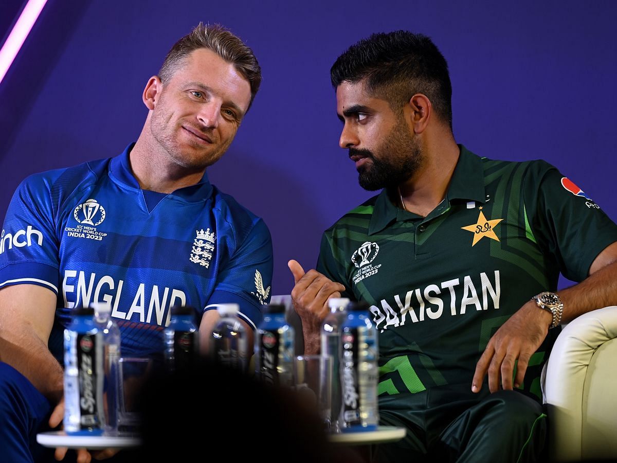 Babar Azam and co. have a herculean task at hand against Buttler and his men (P.C.:ICC)