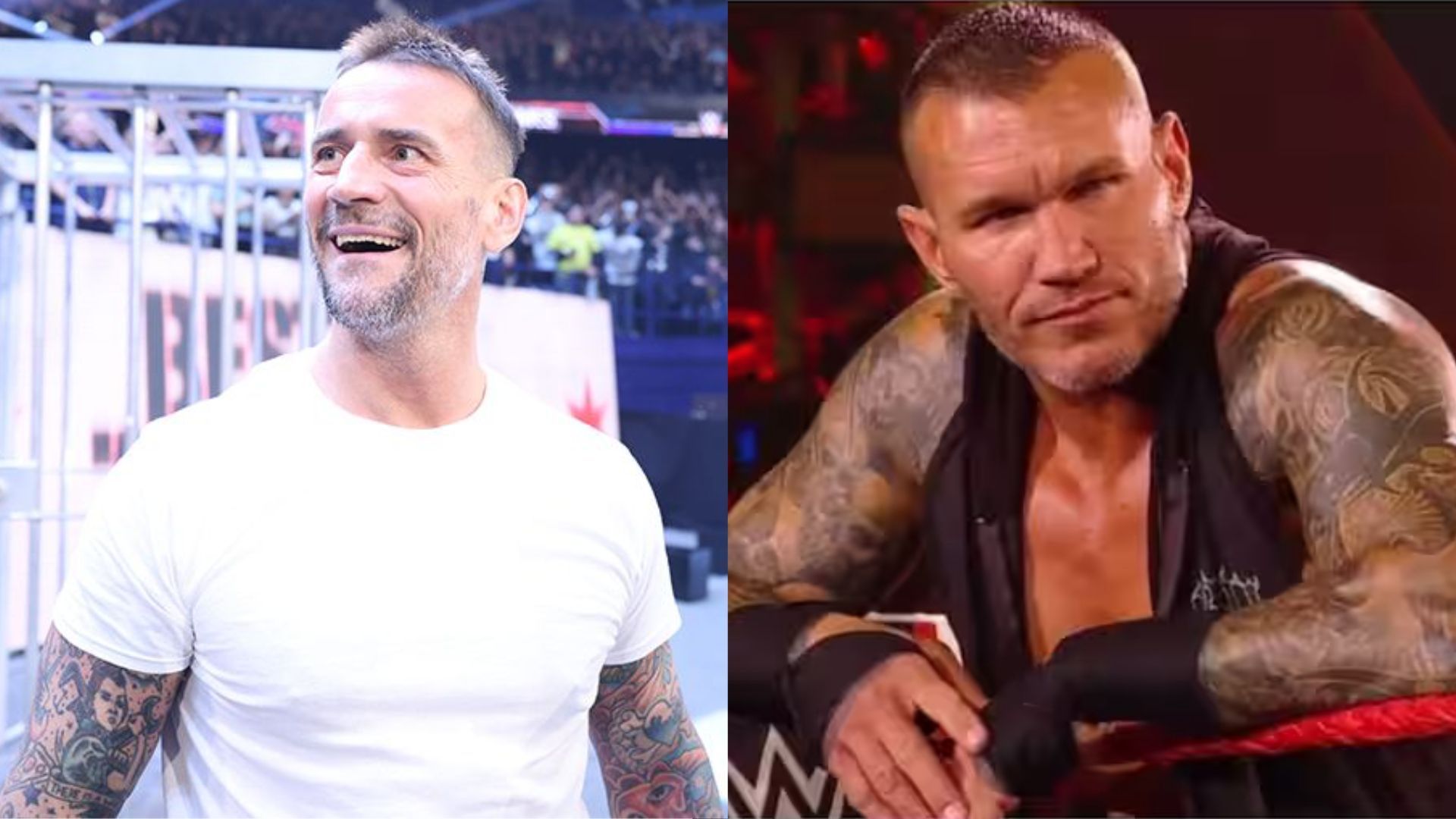 CM Punk and Randy Orton. Image Credits: X