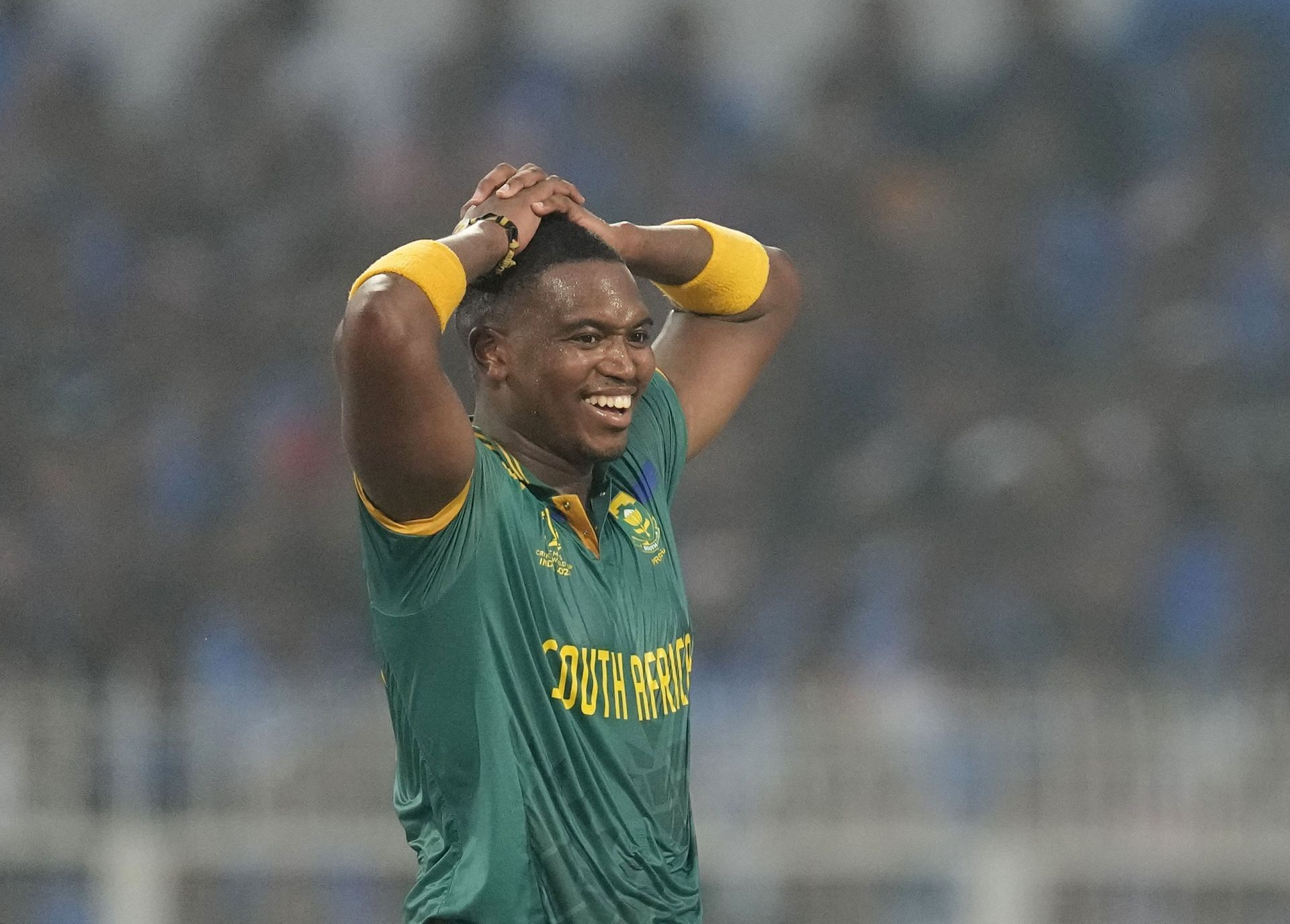 Lungi Ngidi couldn&#039;t complete his quota in the game against India.