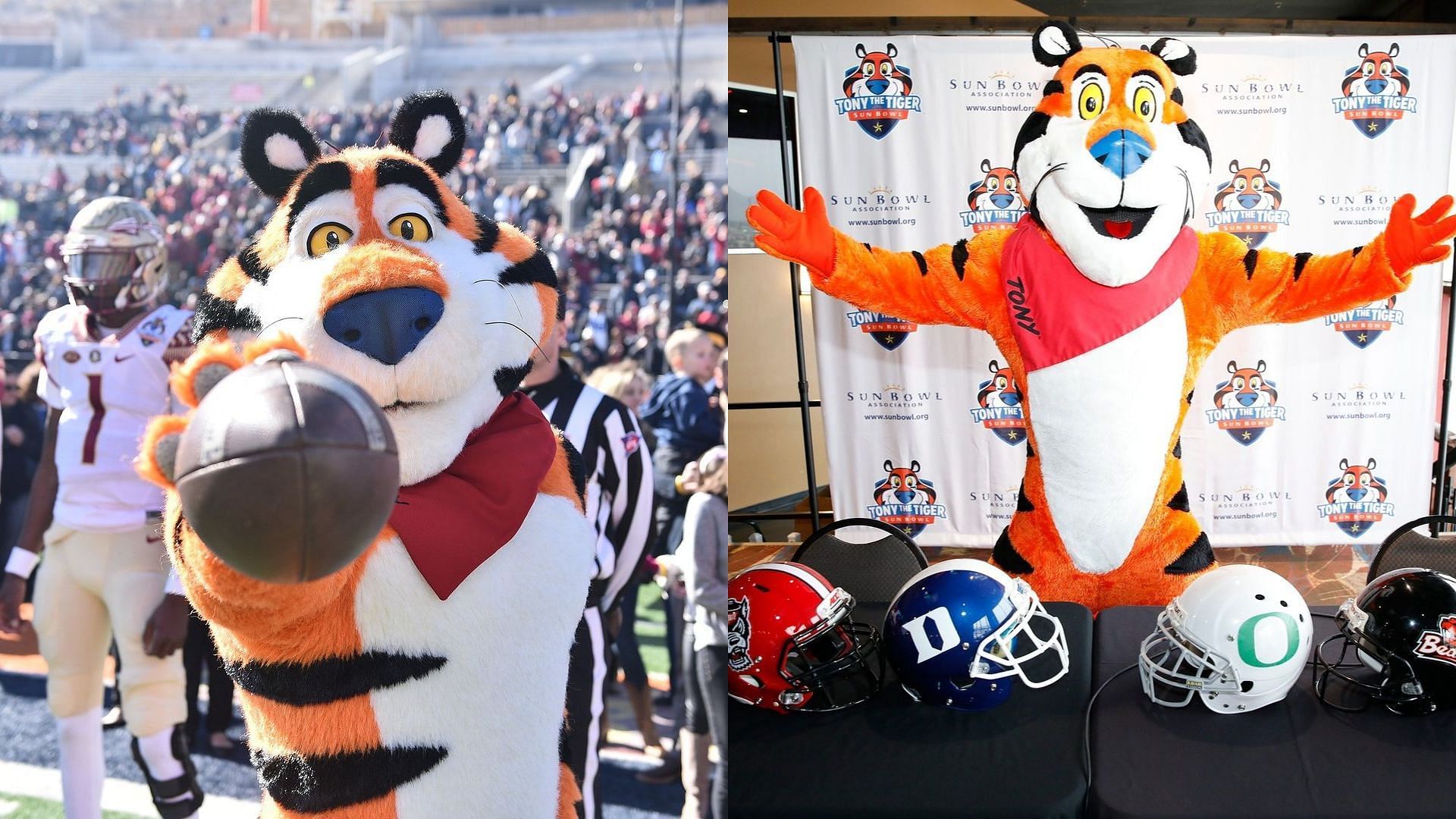 The Sun Bowl is sponsored by Kellogg