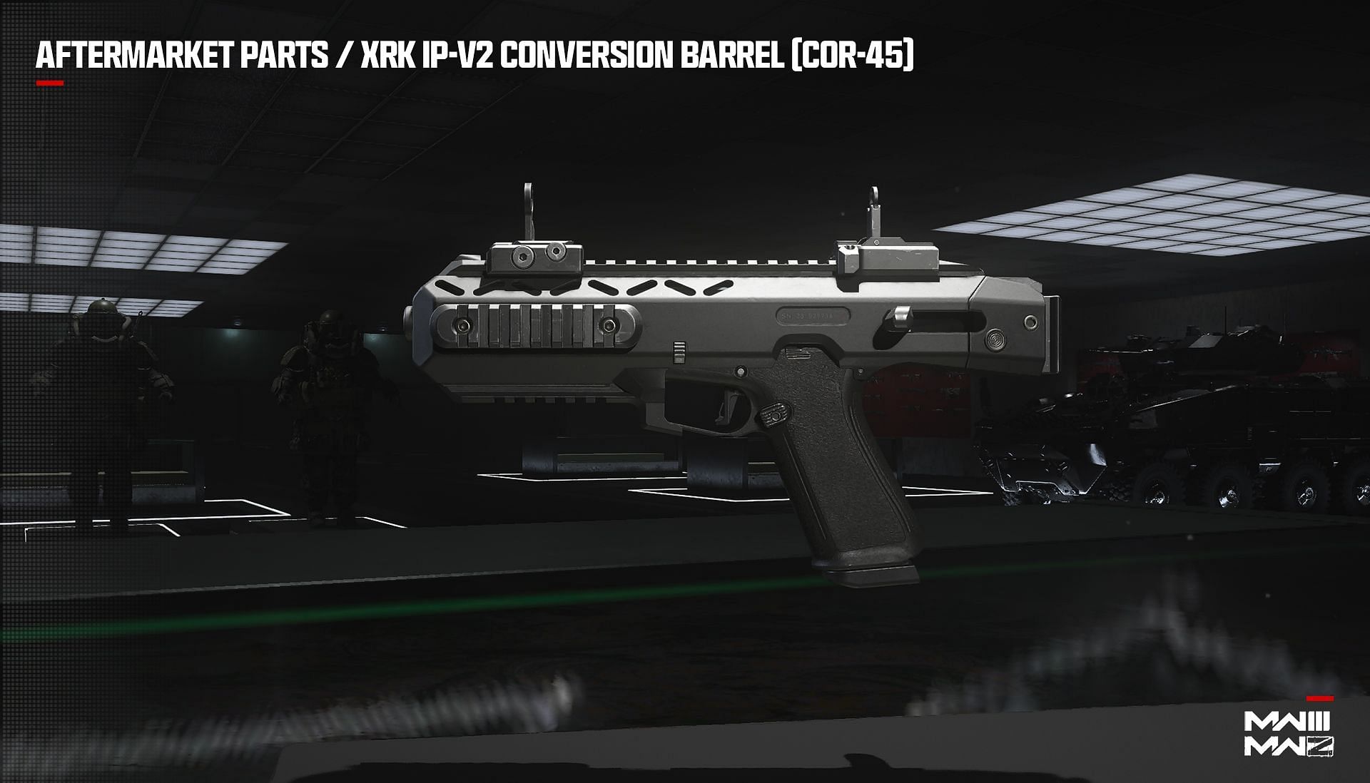 XRK IP-V2 Conversion Barrel (COR-45 &ndash; Handgun) (Image via Activision)