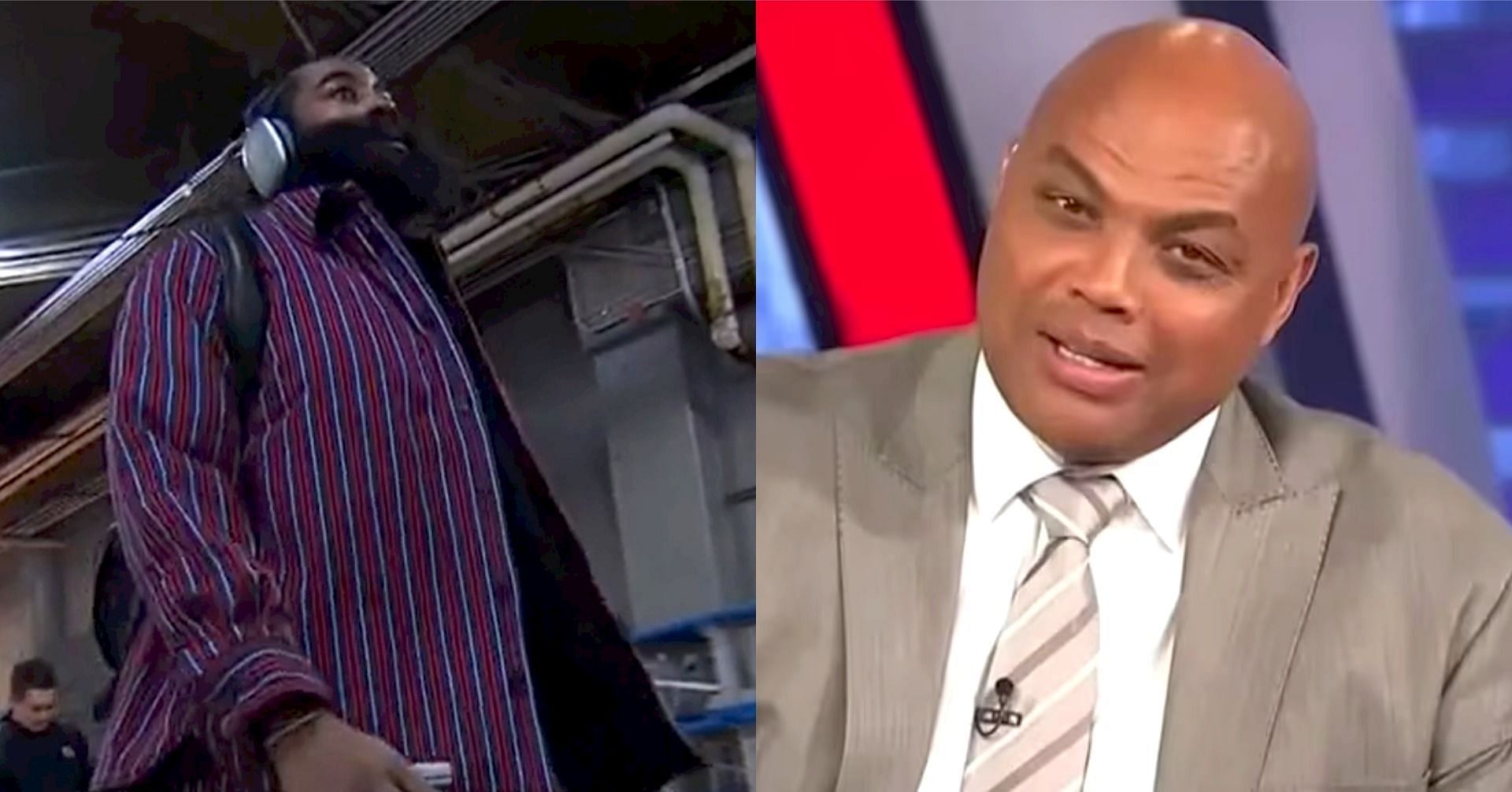 LA Clippers star guard James Harden and NBA legend-turned-TNT analyst Charles Barkley
