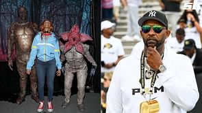 In Photos: Vecna comes to life as ex-MLB pitcher CC Sabathia induces 'Stranger Things’ vibes with family on Halloween