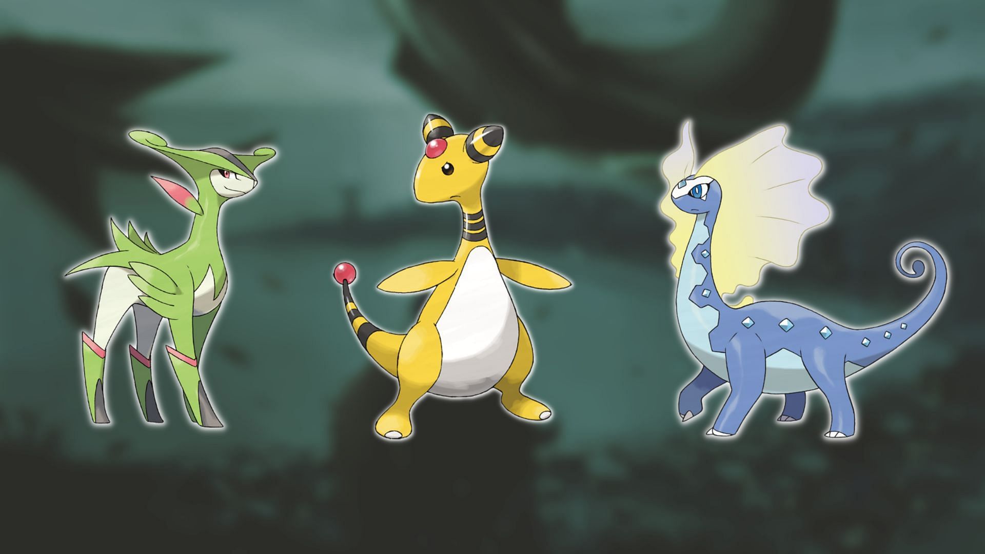 Best team for Ampharos in the Ultra League (Image via Sportskeeda || The Pokemon Company)