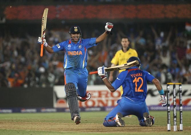 "Brad Haddin came in front of me while I took a run" - Suresh Raina recalls how India overcame Australia's sledging during 2011 World Cup quarterfinal