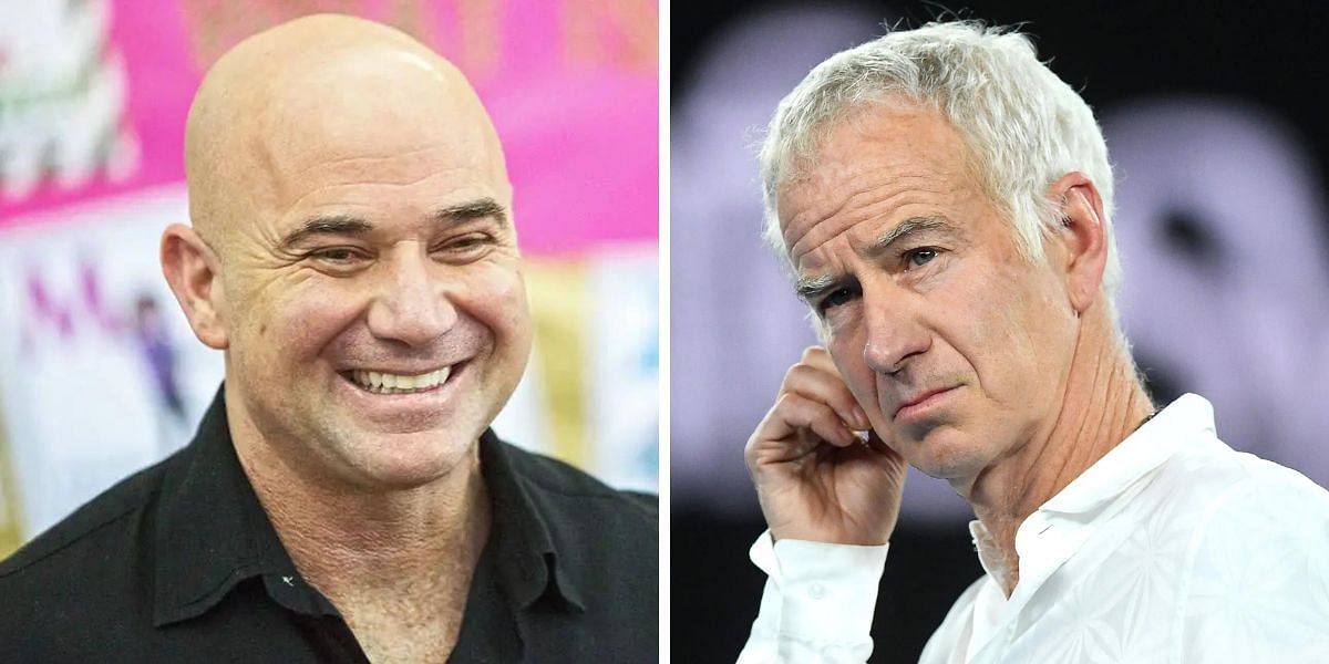 Andre Agassi is confident about his chances to beat John McEnroe at the Pickleball Slam for the second year in a row