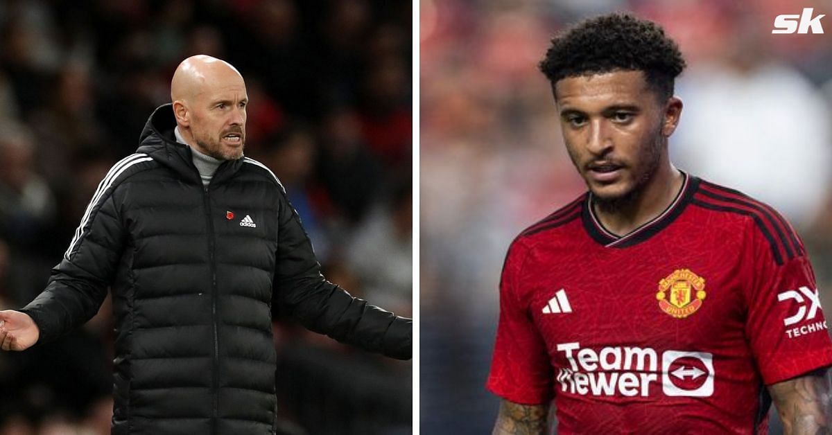 Jadon Sancho yet to apologize to Manchester United boss Erik ten Hag.