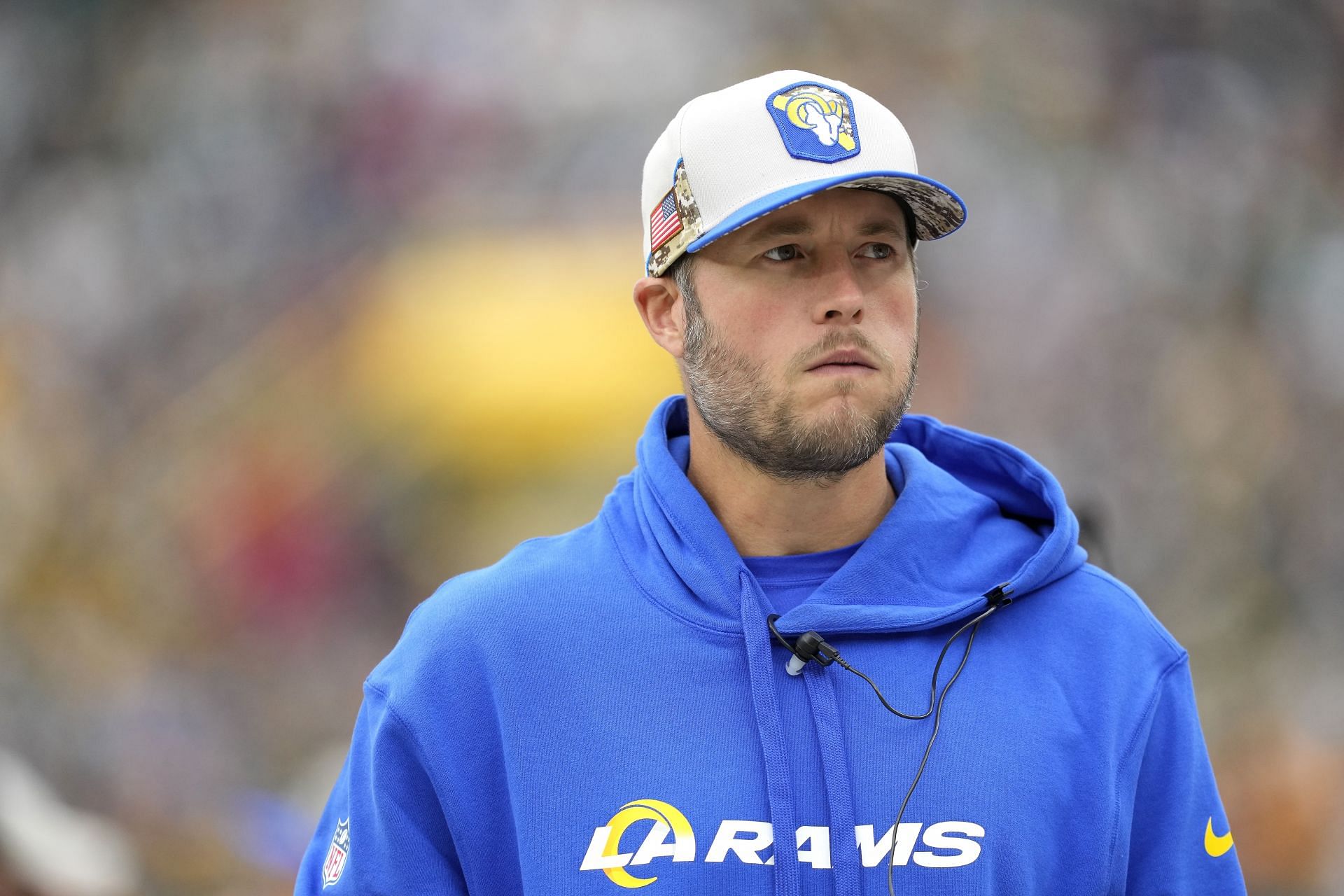 Matthew Stafford sitting out of Los Angeles Rams v Green Bay Packers