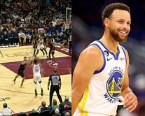 Watch: Steph Curry puts Max Strus in a blender as he enters 'video-game' mode to nail 3