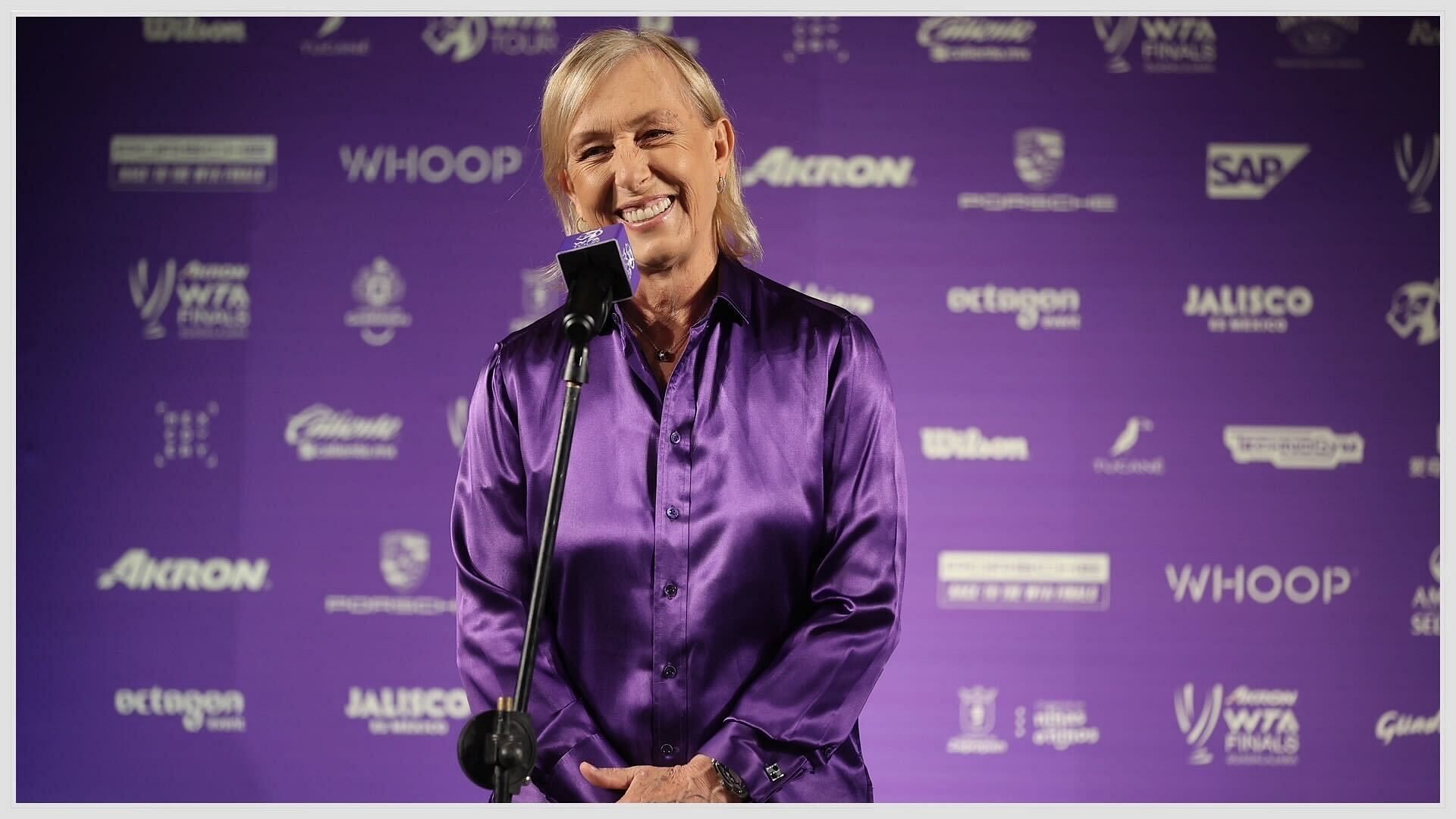 Martina Navratilova slams Steve Simon