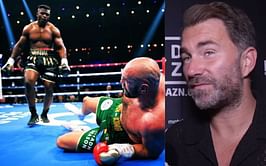 "Got beat by a bloke who's never had a professional fight" - Eddie Hearn puts Tyson Fury on blast for "second coming of Muhammad Ali" claims