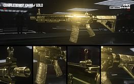 How to unlock Gold camo for Modern Warfare 3 weapons?