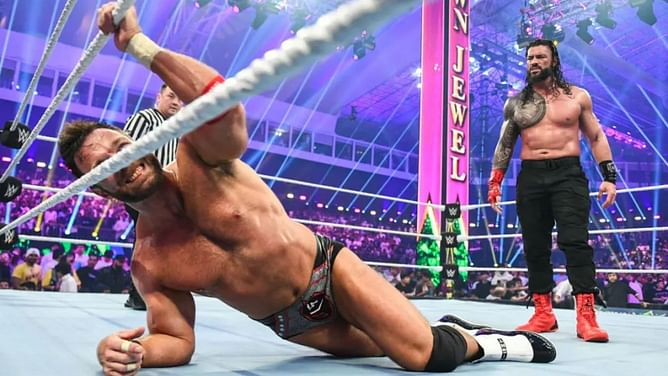Crown Jewel moment reveals WWE's plans for LA Knight after his defeat against Roman Reigns in title match, says legend