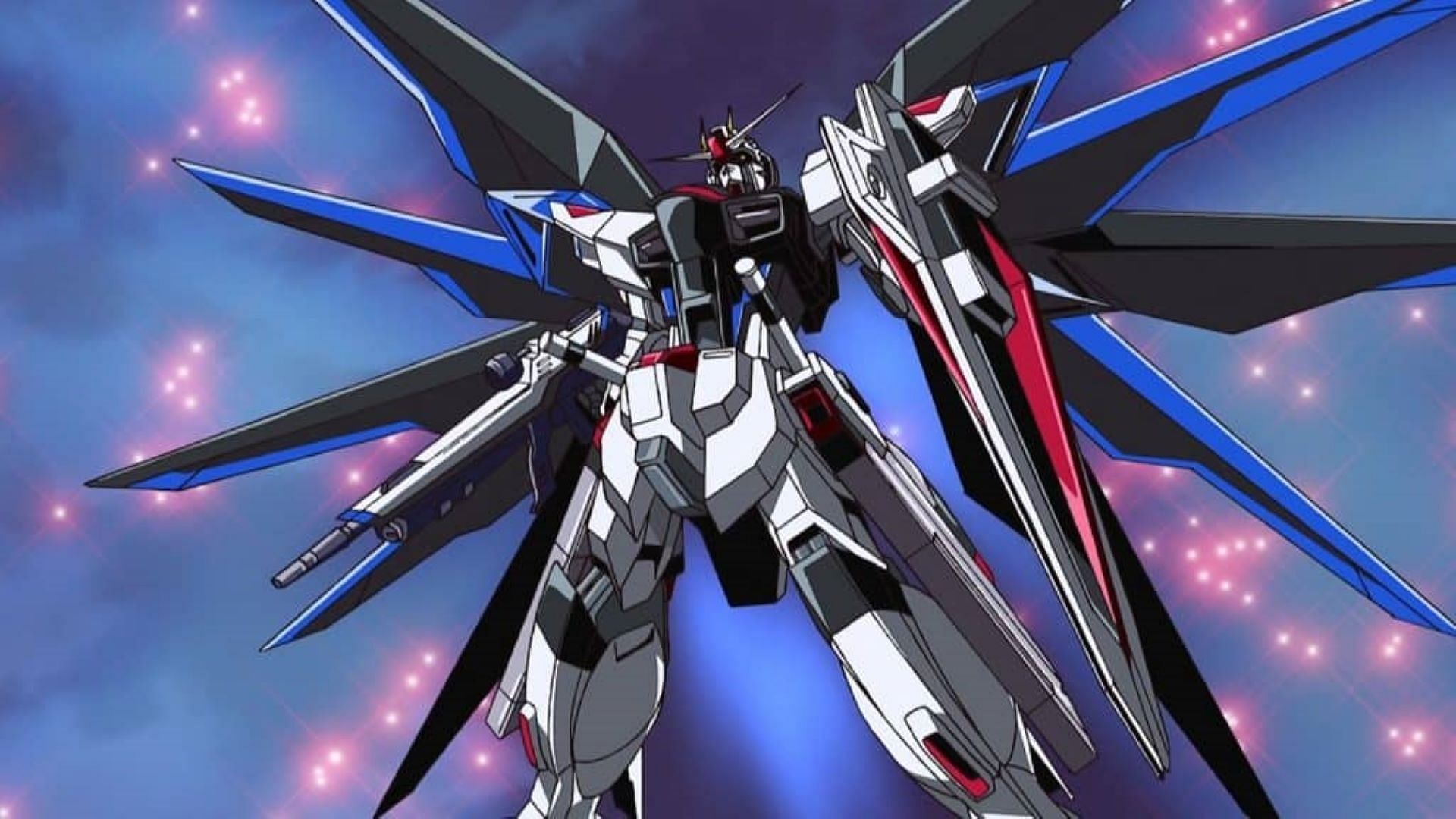 Kira Yamato's Gundam, Freedom. (Image via Sunrise)