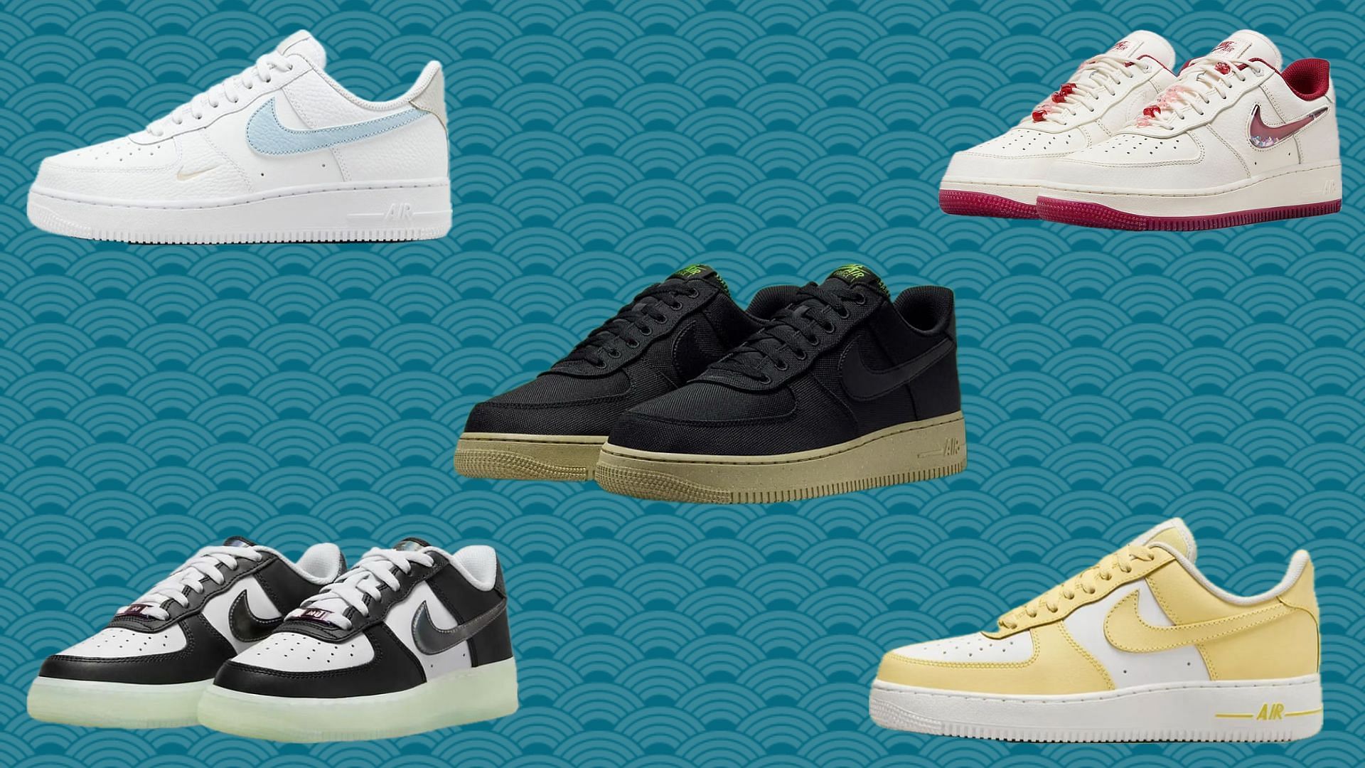 Five Air Force 1 Low shoes planned for launch in 2024 (Image via Nike)