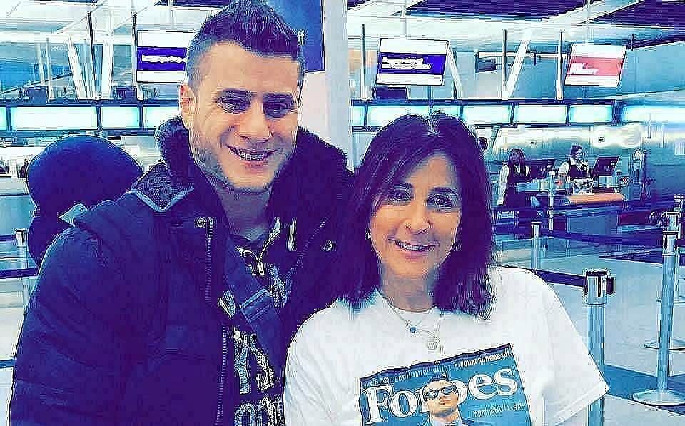 MJF with his mother, Source: MJF&rsquo;s Instagram