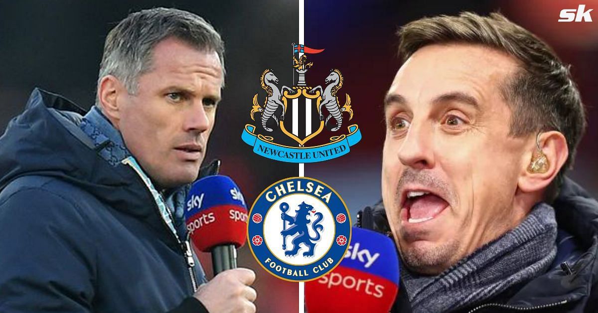 Gary Neville and Jamie Carragher reckon Chelsea will suffer defeat against Newcastle.
