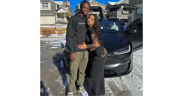 Leanna Lenee: WATCH: Colorado WR Travis Hunter spoils GF Leanna with ...