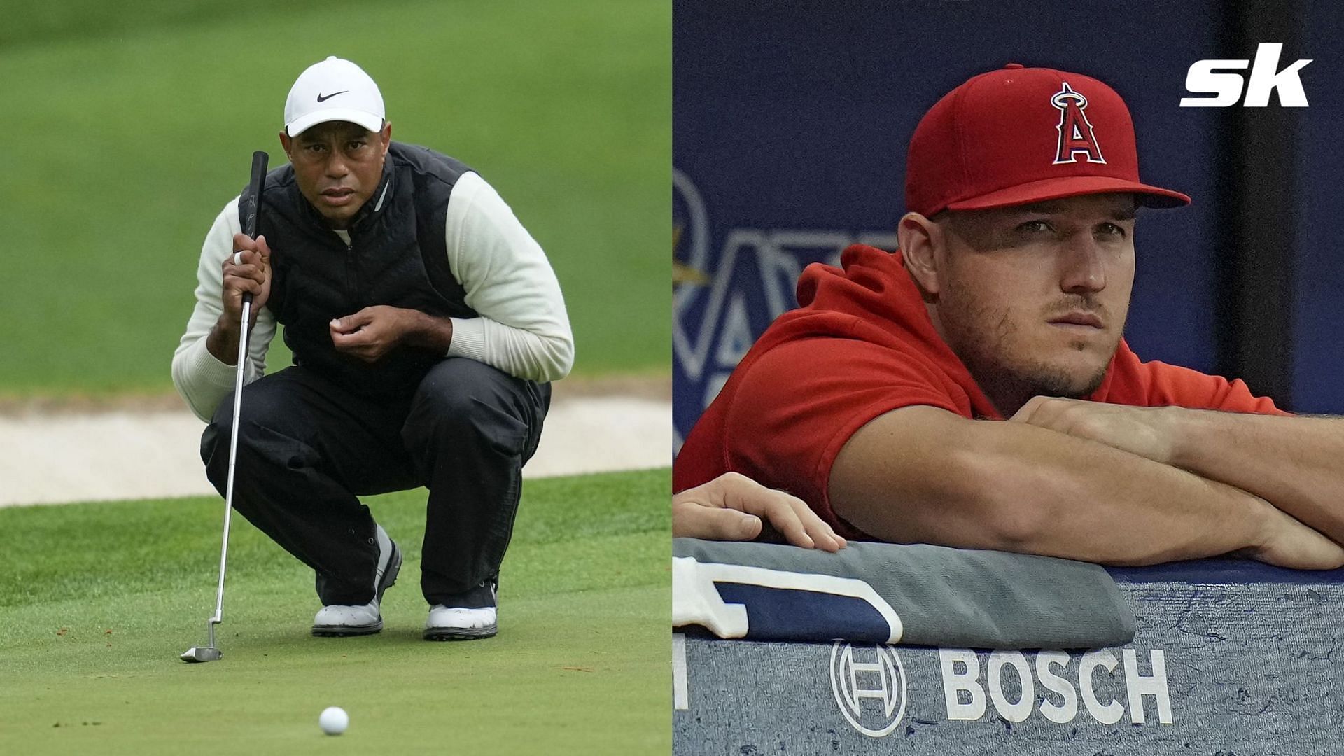 Mike Trout is one of many celebrities who have invested in Tiger Woods