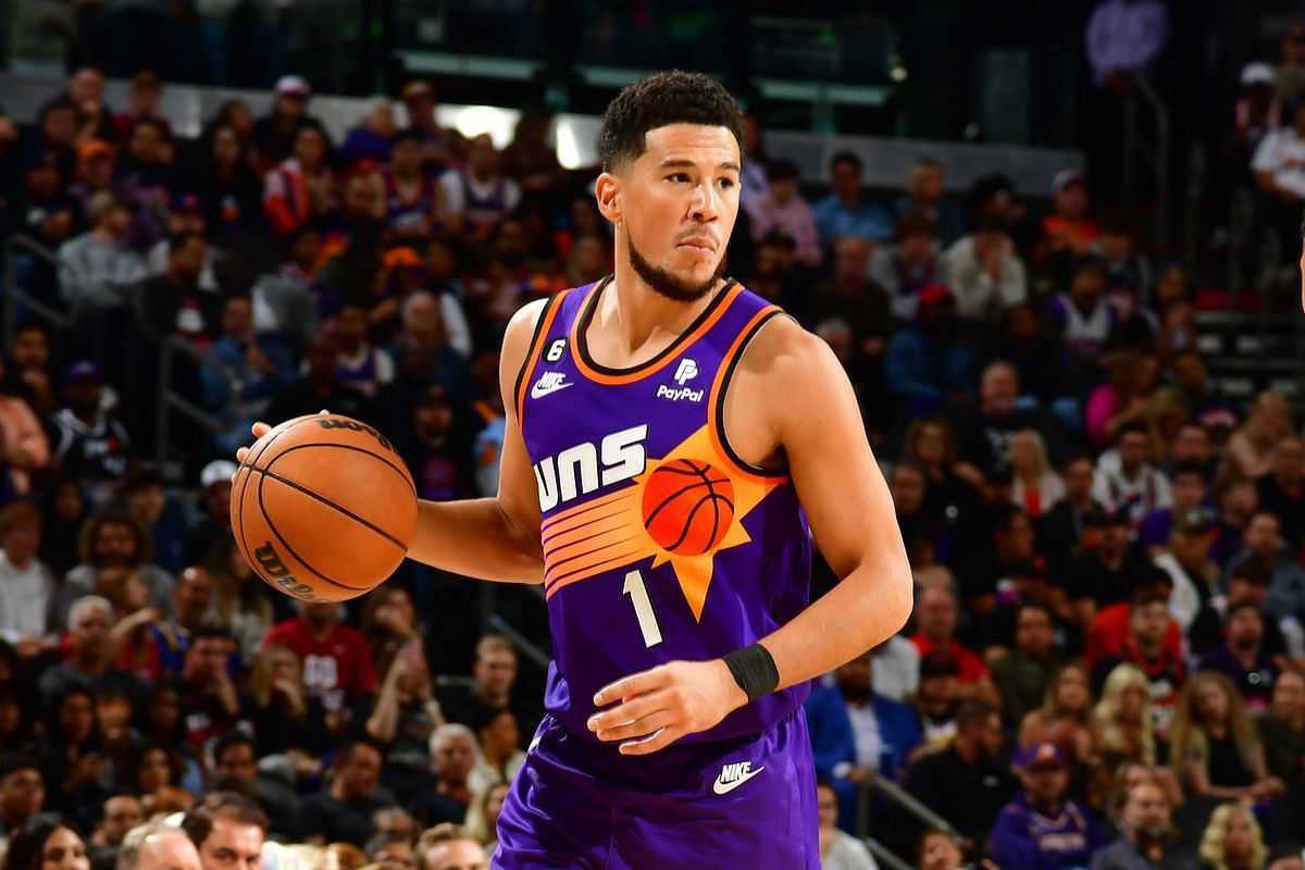 Devin Booker sidelined with Ankle Injury