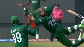 Top 3 catches from Week 5 of the 2023 World Cup ft. Mushfiqur Rahim