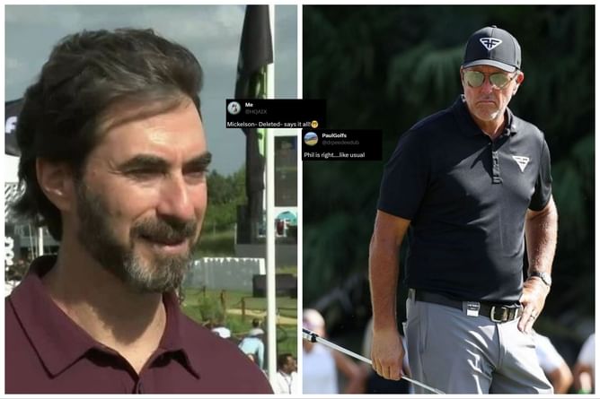 "Phil Mickelson- Deleted- says it all!" - Fans react to Mickelson's deleted tweet calling Alan Shipnuck a 'lying piece of sh*t'