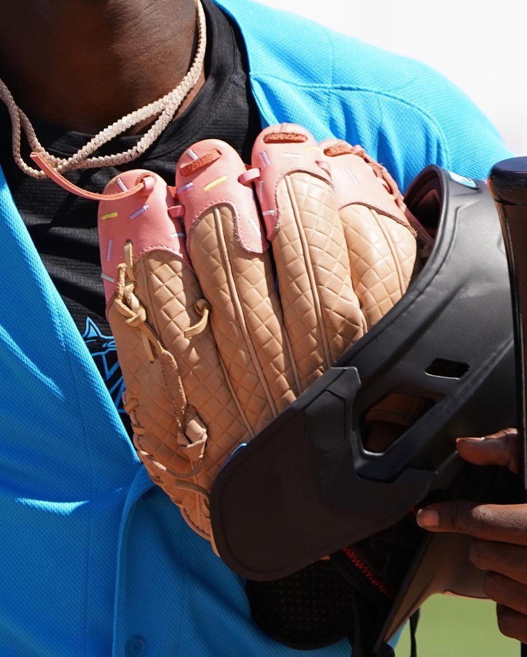 What Pros Wear: Jazz Chisholm's ARiA Ice Cream Glove - What Pros Wear