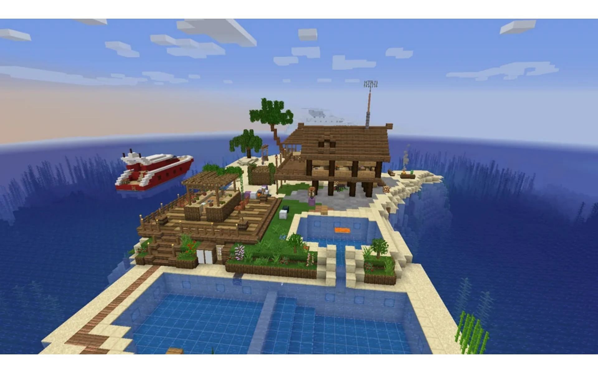True island beach living. (Image via Reddit.com/u/Urubar34)