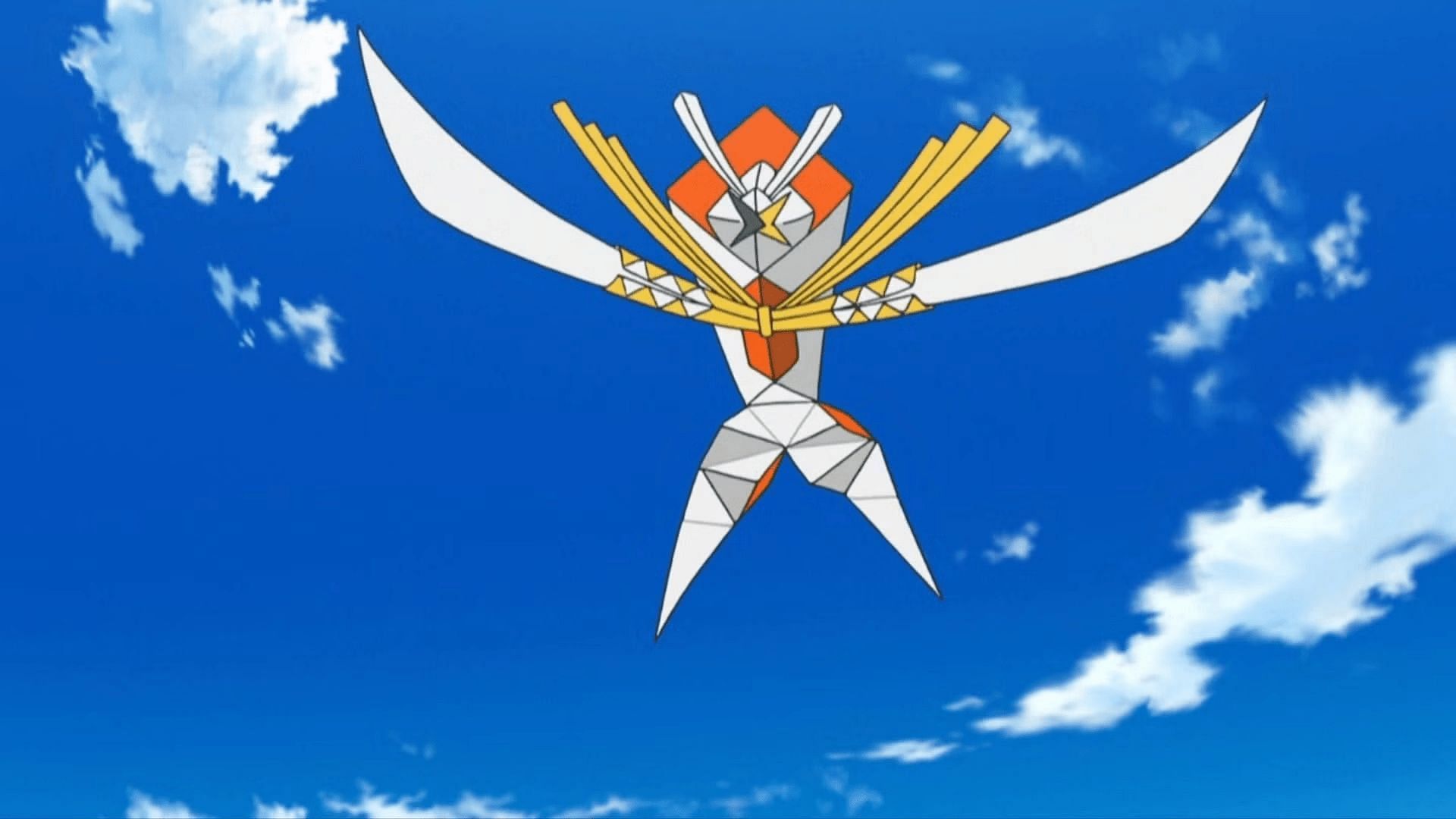 Kartana&#039;s Grass/Steel-typing makes it an incredible rarity in battles (Image via The Pokemon Company)