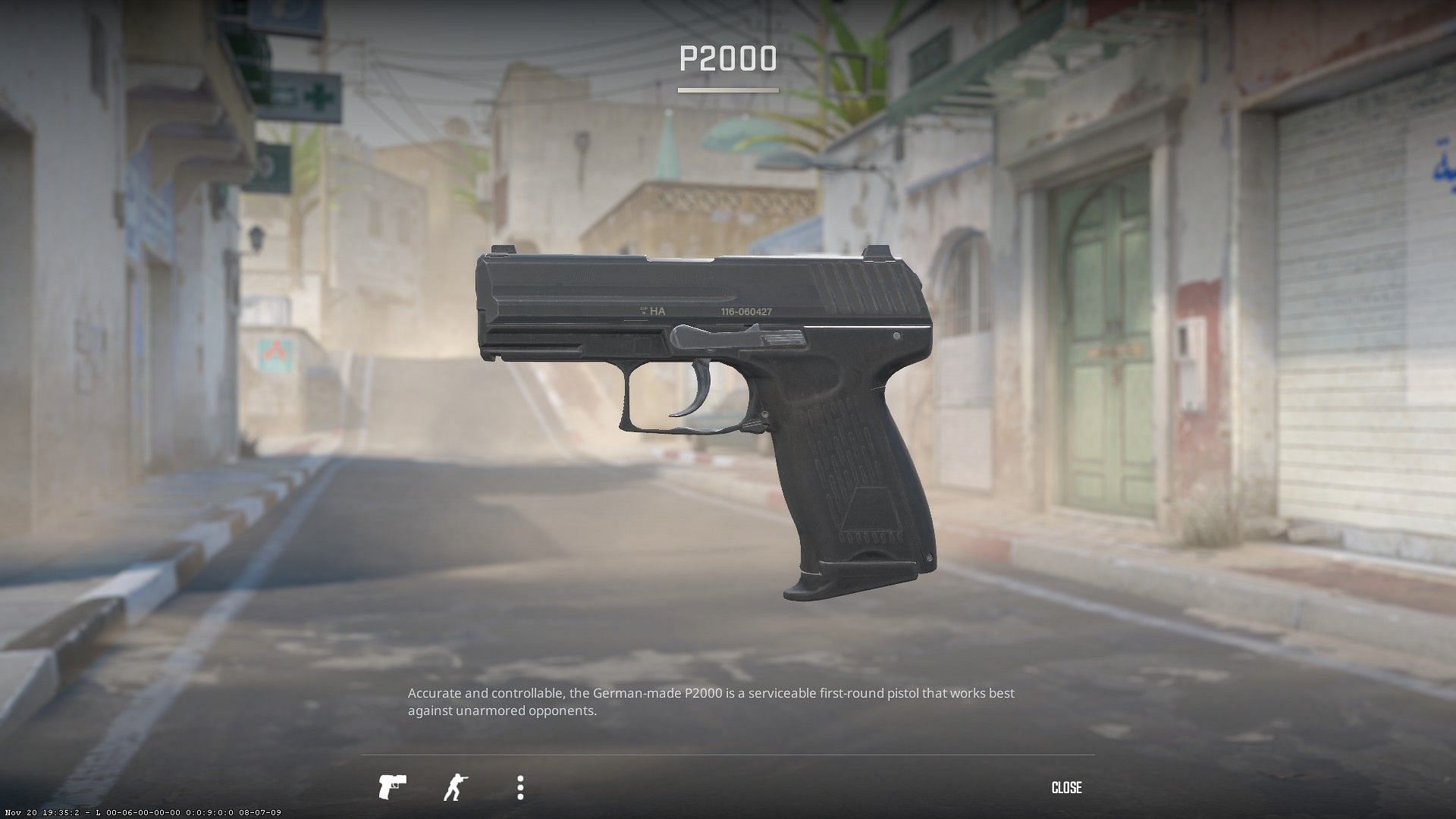 P2000 (Image via Valve)