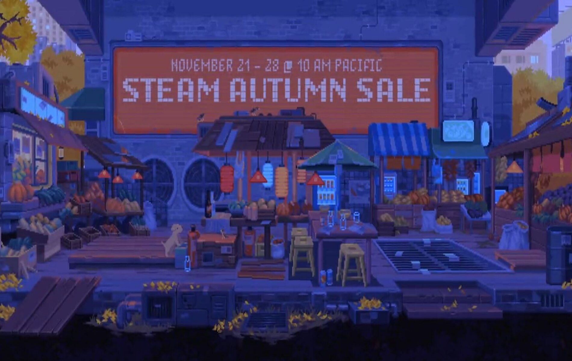Banner for the Steam Autumn Sale